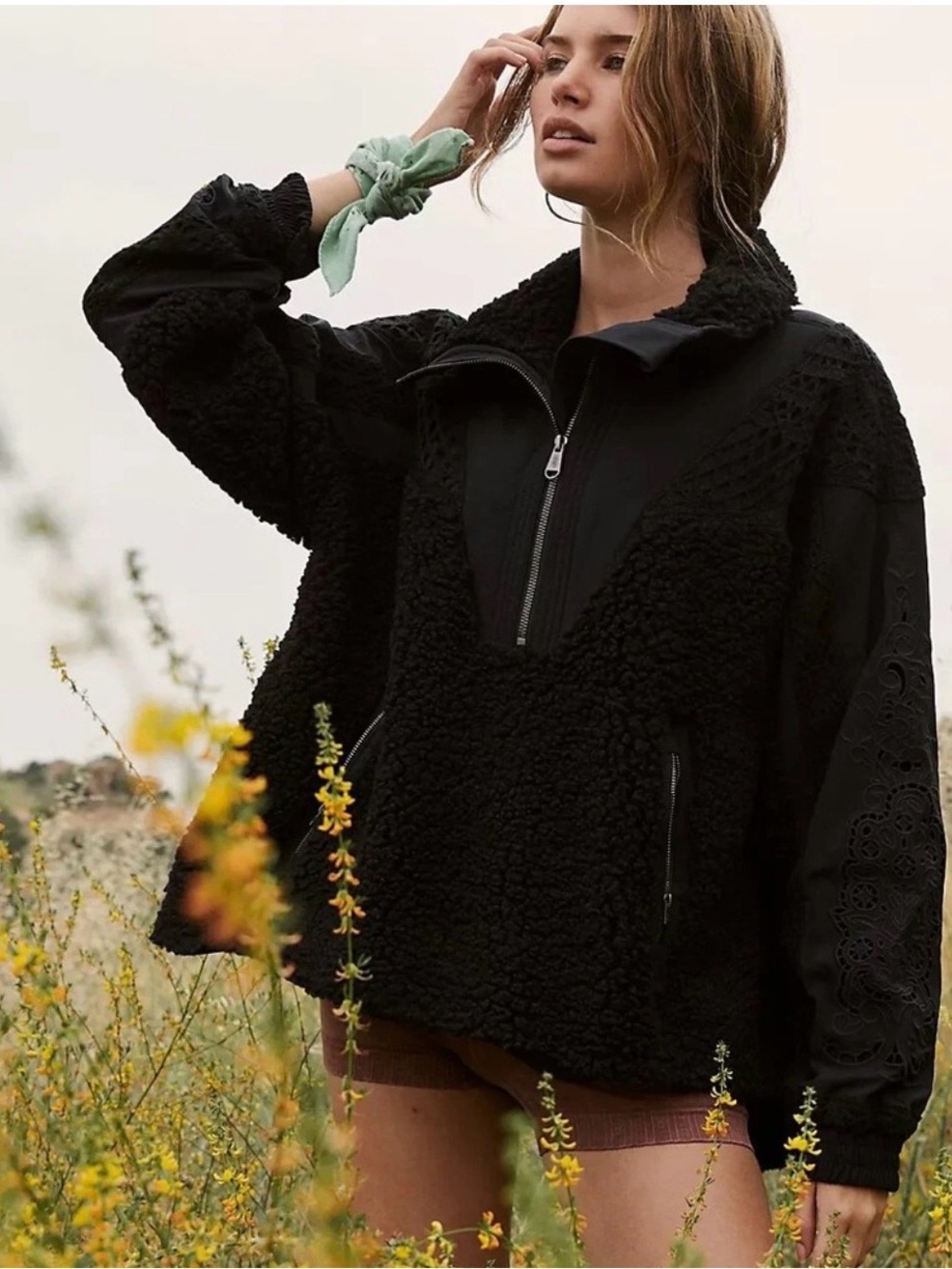 Free People Movement Seaside Fleece Jacket Rare!
